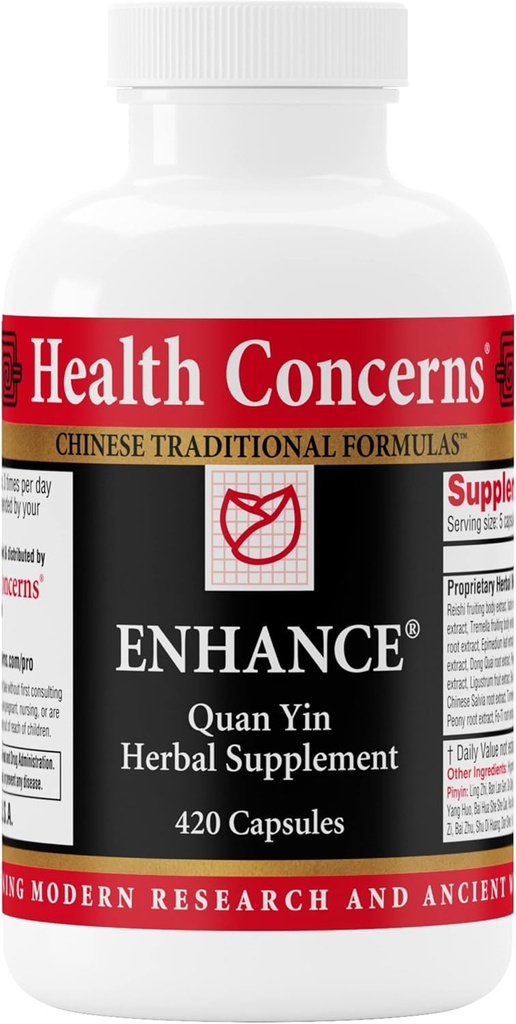 Health Concerns Enhance - Immune System Support & Respiratory Support Supplement - 420 Capsules