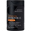 スポーツリサーチ® 高効力ビタミンCサプリメント1000mg - 認定ビーガン、非GMO、グルテンフリー  抗酸化&免疫サポート | アスコルビン酸ビタミンC | 180液体野菜カプセル