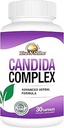 Rise-N-Shine Candida Complex Capsules Support for Normal Candida Levels with Oregano, Caprylic Acid, Reishi Mushrooms and More 30 Count