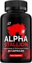 Alpha Stallion Pills公式フォーミュラ - AlphaStallionカプセル高性能フォーミュラ - 最大強度、アルファStallion All-Naturalフォーミュラ、StallionAlphaレビュー(1パック - 60カプセル)