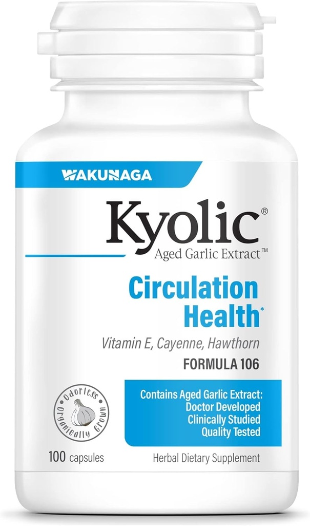 Kyolicはニンニクのエキスの方式106の循環の健康を老化させました