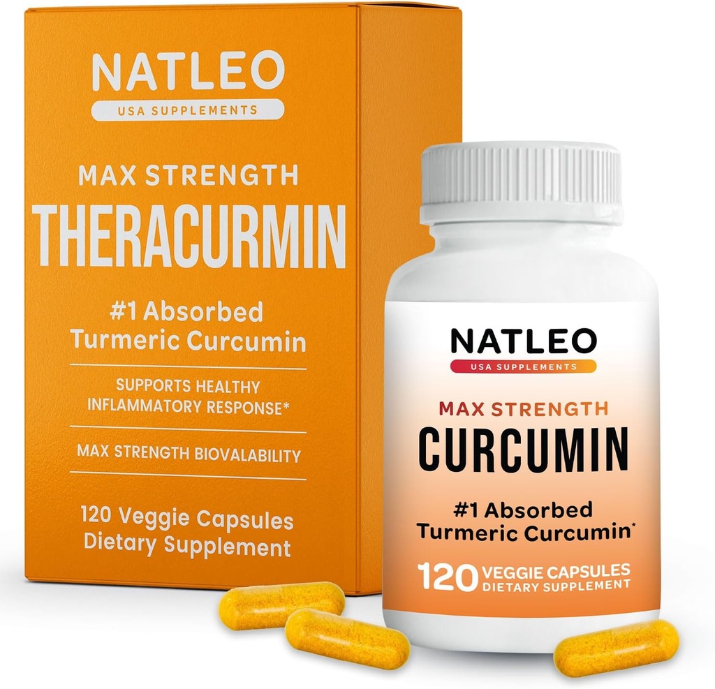 TheracurminのTurmeric Curcuminの補足、120の計算、高い吸収のTurmeric及びCurcumin -人および女性のための共同補足- 42.6Xのより多くのBioavailablity