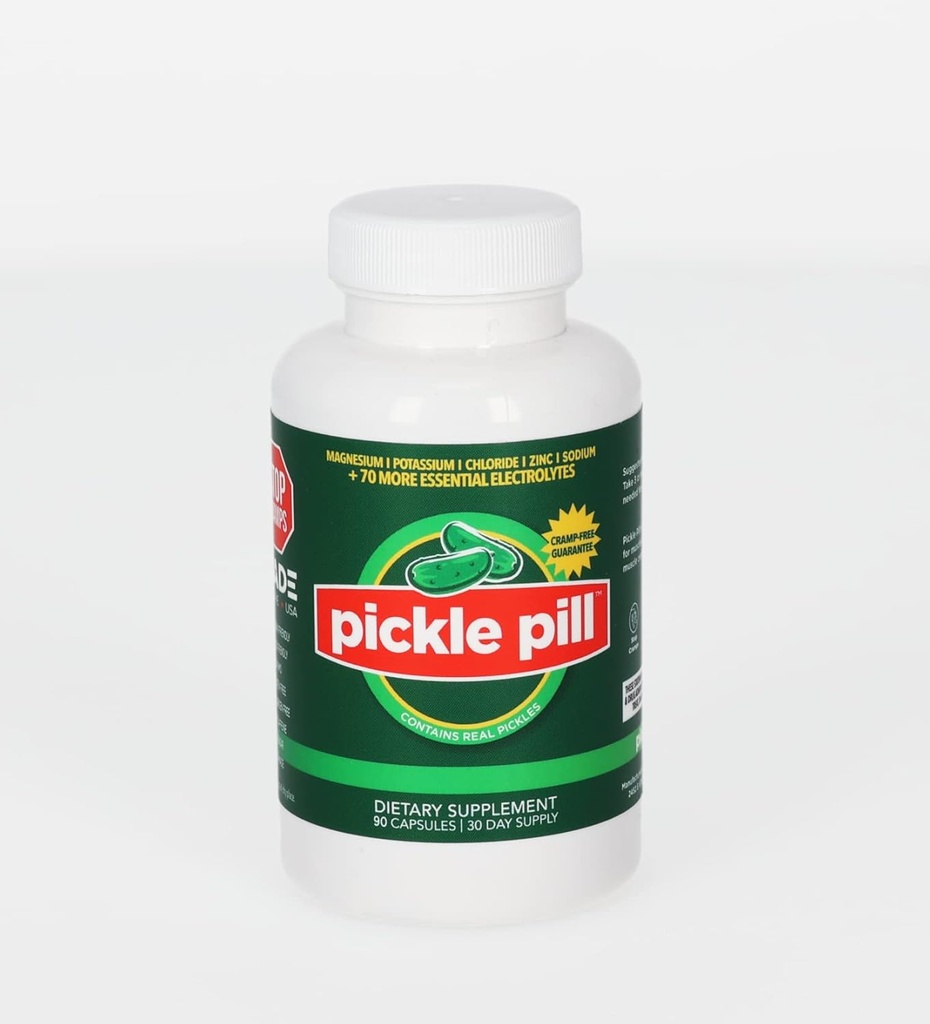 キャンプの防衛、急速な筋肉回復、足の湿気、ピクルス ジュースの味のカプセル、電解物の水和の粉、ビタミンマグネシウム、カリウム、ビタミンD3、90のタブレットが付いている筋肉弛緩剤無し