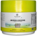 Nutriherbs スーパーグリーンパウダー - 225g | 33 Nutrient-Rich フルーツ、野菜、プロバイオティクス 強化エネルギー、免疫&消化 | 強力なグリーンスーパーフードパウダー | 30 おいしいサービング