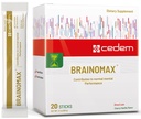 スイスBRAINOMAX 20の粉の棒、頭脳のブスターの補足、Citicoline、NアセチルLカルニチン、記憶および焦点、認知サポートのためのNootropicの頭脳の補足が付いているチェリーVanillaの味