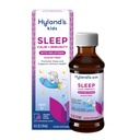 ハイランドの子供はMelatonin、マグネシウム、ビタミンD、亜鉛及びエルダーベリーが付いている砂糖なしの睡眠の援助の液体と、睡眠及びサポート免疫の健康、年齢2+のブドウの味、4 Flを促進します。オズ。