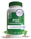 Health Thru Nutrition PQQ20mg 60はPyrroloquinoline QuinoneをPureQQとして提供|Mitochondrial Biogenesisを促進します | 認定ビーガン | 非GMOグルテンフリーカプセル|クリーンラベルPQQ サプリメント