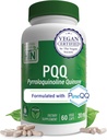 Health Thru Nutrition PQQ20mg 60はPyrroloquinoline QuinoneをPureQQとして提供|Mitochondrial Biogenesisを促進します | 認定ビーガン | 非GMOグルテンフリーカプセル|クリーンラベルPQQ サプリメント