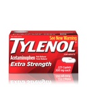 Tylenolの500のmgのアセトアミノフェン、痛みのReliever及び熱の減力剤、225のctの余分強さの小冊子