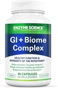 酵素サイエンス GI + バイオメコンプレックス, 腸の健康と腸バランスのためのプレバイオティクス, 60 カプセル (30 サービング)