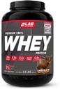 Lab Nutrition Premium, 100% Whey Protein Powder, Build muscl, Gluten Free, 25 g Protein, Delicious Chocolate Flavor, 5.6 Lbs - 71 Servings