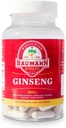 Baumann WisconsinのGinsengのカプセル130の丸薬400のmg -各丸薬の純粋なアメリカのGinsengの根のエキスの粉-免疫サポート、焦点およびエネルギーのための100%の自然なPanaxのGinsengの補足