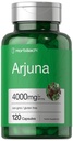 ホルバハ アルジュナ カプセル 4000mg | 120 カウント | ノンGMO、グルテンフリー | アルジュナ バルク ハーブ エキスから