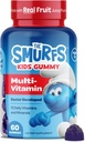 Smurfs Kids Multivitamin Gummies | ビタミン・ミネラル15個入りの子供向けマルチビタミングミー | 実フルーツで作製 | ドクター開発 | GMO・ノー・人工香料・色 | 60グミー