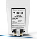 V-Biotex - ピュア L.Crispatus プロバイオティックパウダー | 腟プロバイオティック | 腟・尿の健康を促進 | イースト感染症・細菌の腟症例サポート | 240 用量