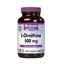 Bluebonnet栄養L-オルニチン500mg、ヘルシープロテイン代謝*、大豆フリー、グルテンフリー、非GMO、コーシャ認定、ビーガン、100野菜カプセル、100サービング