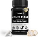 Lion's Mane Supplement Capsules - 60 Capsules (30-Day Supply), Supports Focus, Clarity, Memory, and Overall Cognition. Organic Nootropic Supplement for Cognitive Function and Immune Support