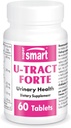 Supersmart U-Tract Forte (Advanced Formula) - with D-Mannose, CranMax Cranberry Concentrate, Dandelion Root - Herbal Supplement | Non-GMO & Gluten Free - 60 Tablets
