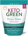 VIDAPURA Keto-Green Protein Shake by Dr. Anna Cabeca – 毎日のウェルネスのためのチョコレートビーガンタンパク質, エネルギー & スムーズな消化 – 40 サービング