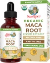 MaryRuthのUSDA Organic Maca Root Liquid Drops | ヴィーガン | Non-GMO | グルテンフリー | アルコールフリー | 1 Fl Oz