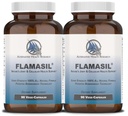 FlamasilTM(2パック)- ヘルシーな炎症反応のために* | マルチハーブ痛みリバイバー*とジョイントエイド | バイオエンハンステッドターメリック、ボスウェリア、レスベラトロール、その他 | 13イン1 スーパーフード抗酸化剤