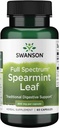 Swanson Spearmint リーフ (Mentha cataSpi) - 消化の健康と穏やかな胃の問題をサポートするフルスペクトラムハーブサプリメント - 自然なフォーミュラ支持健康とウェルネス - (60 カプセル、400 mg 各)