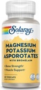 Solarayのマグネシウムおよびカリウムはw/Bromelain、健康な電解質、筋肉、中心及び細胞サポート、60のベジキャップを増強します