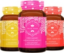 真のVeda Menopause Bundle USDA Organic | Multi-Award-Winning | オーガニック・モリンガ | オーガニック・ホスピリチュアル・バジル | オーガニック・メノハーモニーカプセル
