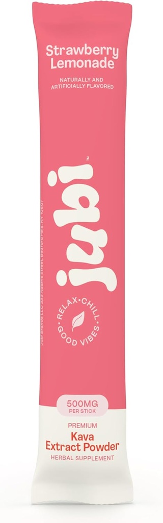 ジュビ・カヴァ・スティック・パック(スティック、イチゴ・レモネード)