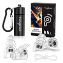 Hearprotekコンサートイヤープラグ、2Pairs Reusable High Fidelity Musician Ear Plugs for Concert Loud Music-Noise Reduction Ear Protection earplugs for Rave,Festival,Music,Tinnitus Liberty