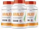 (3 パック) Arialief Sciatica Nerve サポート、 Arialeaf の高度の神経の健康、 Ariale の Primeaf のパームの坐骨、Aria の葉の Primepalm Aria のリーフ、Nerve の救助の補足の坐骨の痛み(180 カプセル)