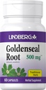 Lindberg Goldenseal Root Capsules | 500mg | 60 Capsules | Traditional Herb | Extract Supplement | Non-GMO, Gluten Free