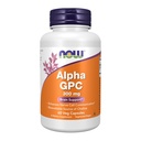 NOW の補足、アルファ GPC 300 はコリン、60 の野菜のカプセルの生物学的に利用できる源と mg