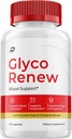 Glycoはカプセル、GlycoRenewの高度の補足、健康なレベル、最高の強さの毎日の方式、Glycoの更新のカプセルの検討(1パック- 60のカプセル)を維持するためのすべての自然な方式を更新します