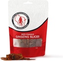 Dairyland Management LLC Red Panax Ginseng Slices - 4 oz Pack Korean Panax Ginseng Slices - Non-GMO, Gluten Free Red Ginseng Root Slices - Use This Herbal Supplement in Soup, Tea, Congee