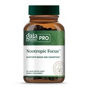 GAIA HERBS PRO向知性フォーカス - 脳の健康サポートサプリメント* - サフラン、イチョウ葉エキス&レモンバームと向知性サプリメント - ビーガン、グルテンフリー - 40液体フィトキャップ(20のサービング)
