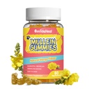 Mulleinのグミー3000MG、Bromelain&Quercetinの砂糖の自由なムレインのグミー、ムレインの葉のエキスは肺、ビーガン、60の計算のための補足します