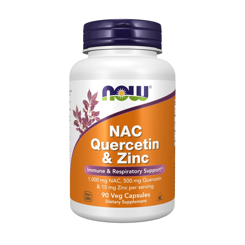 今食糧は、NACケルセチンおよび亜鉛、免疫および呼吸サポートを補います*、1,000のmg NAC、500のmg Quercetin、15のmg亜鉛、90のベジのカプセル