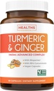 Turmeric and Ginger Supplement (Non-GMO) 1980mg Serving - Turmeric Curcumin with Black Pepper Bioperine, Ginger Extract, and 95% Curcuminoids Powder - Tumeric Joint Support Supplement - 90 Capsules