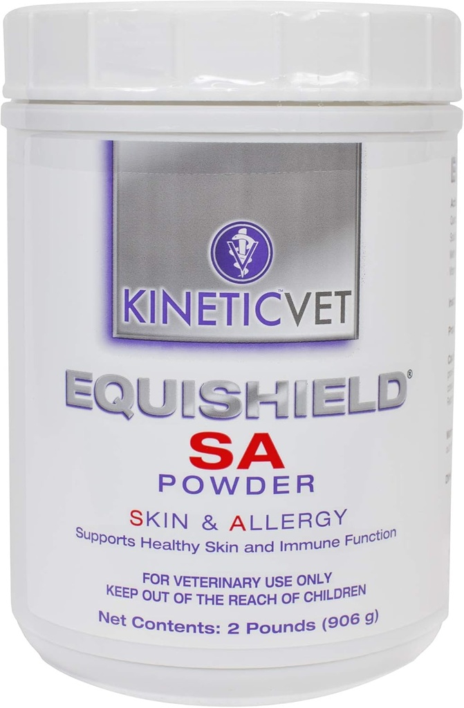 KineticVet EquiShield SA(スキン&アレルギー)パウダー、2ポンド。