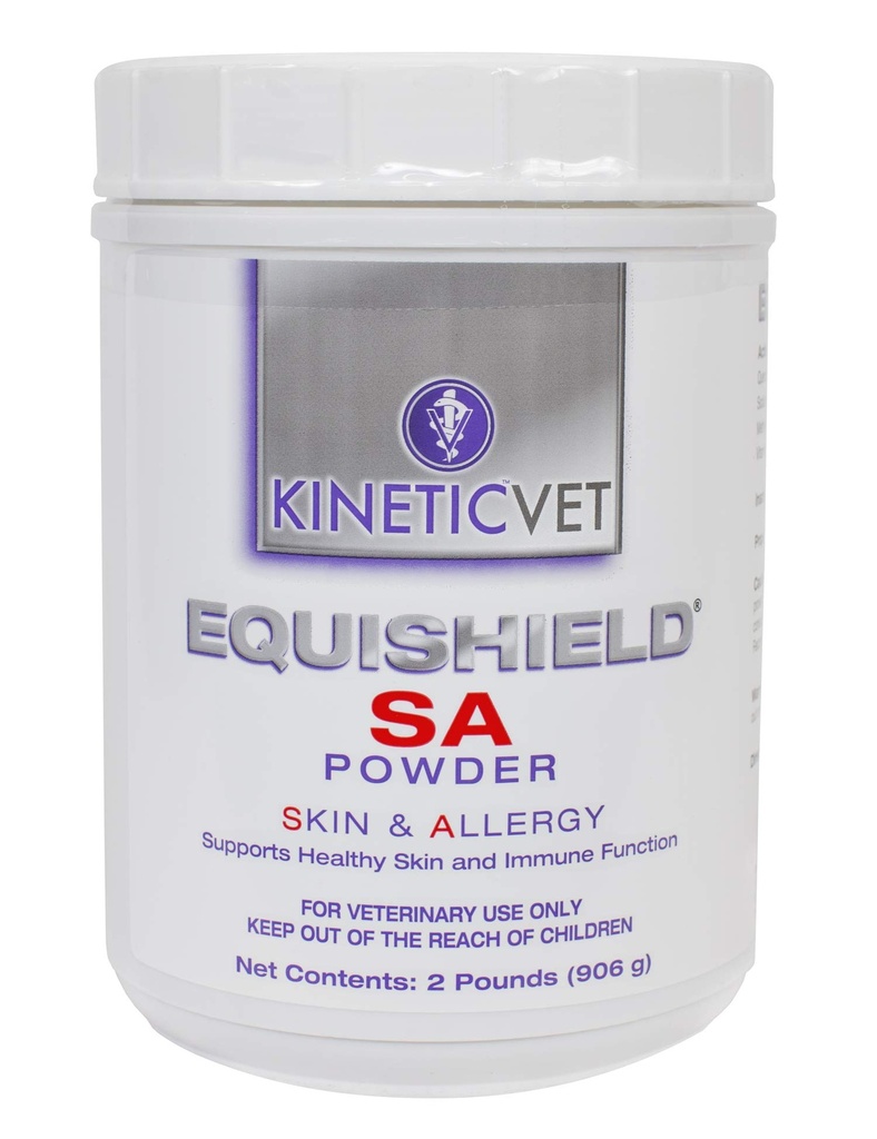 KineticVet EquiShield SA(スキン&アレルギー)パウダー、2ポンド。