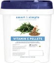 Smart & Simple Vitamin E Pellets | Horse Supplement Pellets | Vitamin E for Horses | Immune Support | Pellet Form for Easy Feeding | 112 Servings | 3.7 LB Bucket