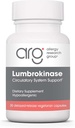 アレルギー研究グループ Lumbrokinase サプリメント - 循環システムサポート、正常範囲で血循環をサポート - 30 遅れたリリースベジタリアンカプセル