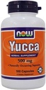 NOWユッカ500mg、100カプセル(4パック)