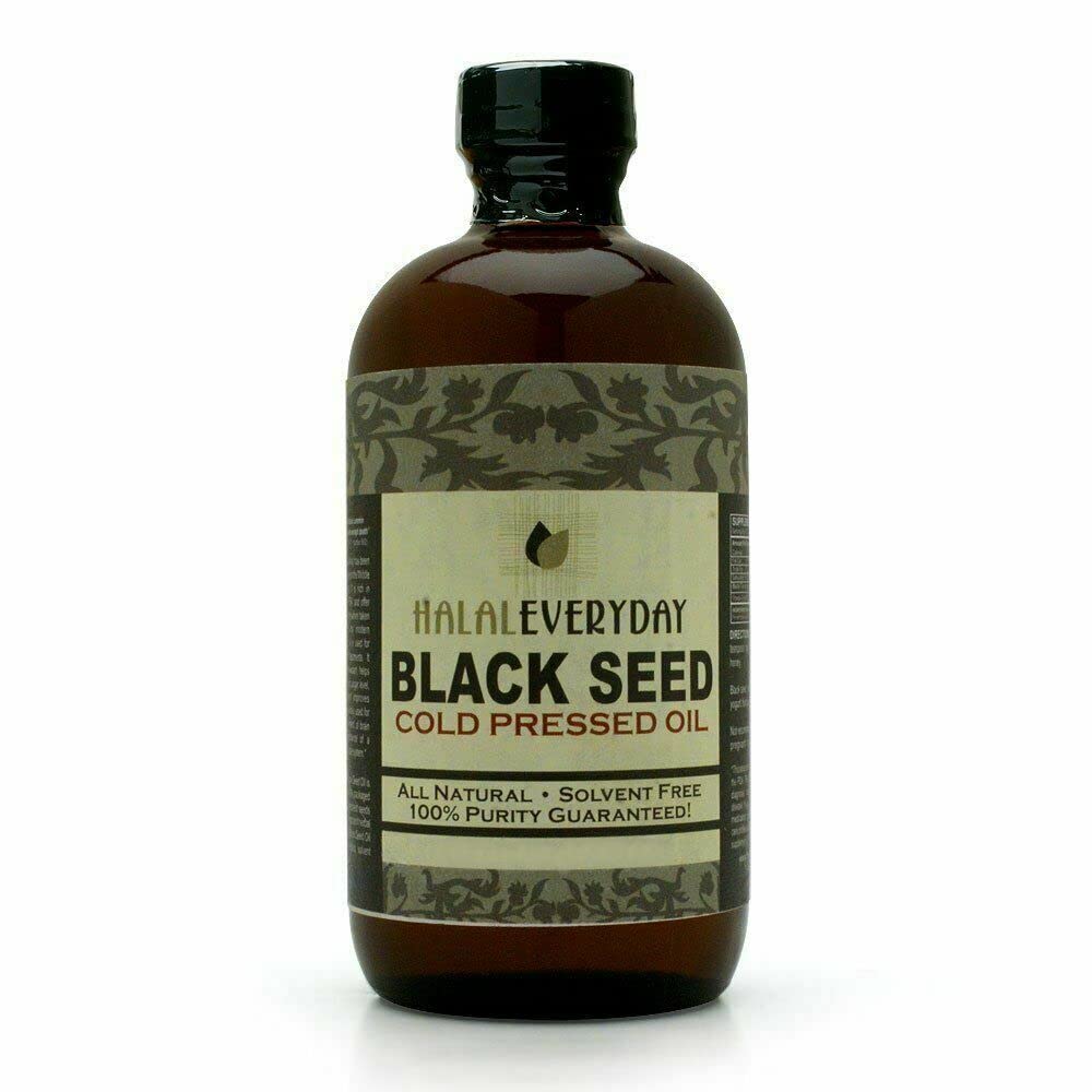 ブラックシードオイル - 16オンスガラスボトル。 100%ピュア&コールドプレス。 濾過, 希釈, 生. NON-GMO & ビーガンニゲラサティバ (ブラックカミン). ヘキサン&防腐剤無料。 ダーク&ポテント