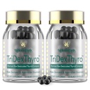 甲状腺サプリメント – TriDexThyroTM 生の乾燥甲状腺複合体 375 豚と mg, プレシン&オバイン –120 女性と男性のためのカプセル(2パック)