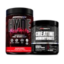 PROSUPPS ハイド・ナイトマーレ・インテンセント・エナジープレワークアウト、血ベリー、クレアチン300バンドル