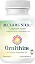 Dr Clark Store, Ornithine Vegetarian Supplement, 500 mg, 100 Tapioca Capsules