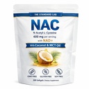 NAD+の標準的な実験室NAC 600mg 毎日のコンプレックス, N-アセチルシステインサプリメントカプセル, 抗酸化サポートフォーミュラ, ビーガン, 非GMO, グルテンフリー, 300 Softgels