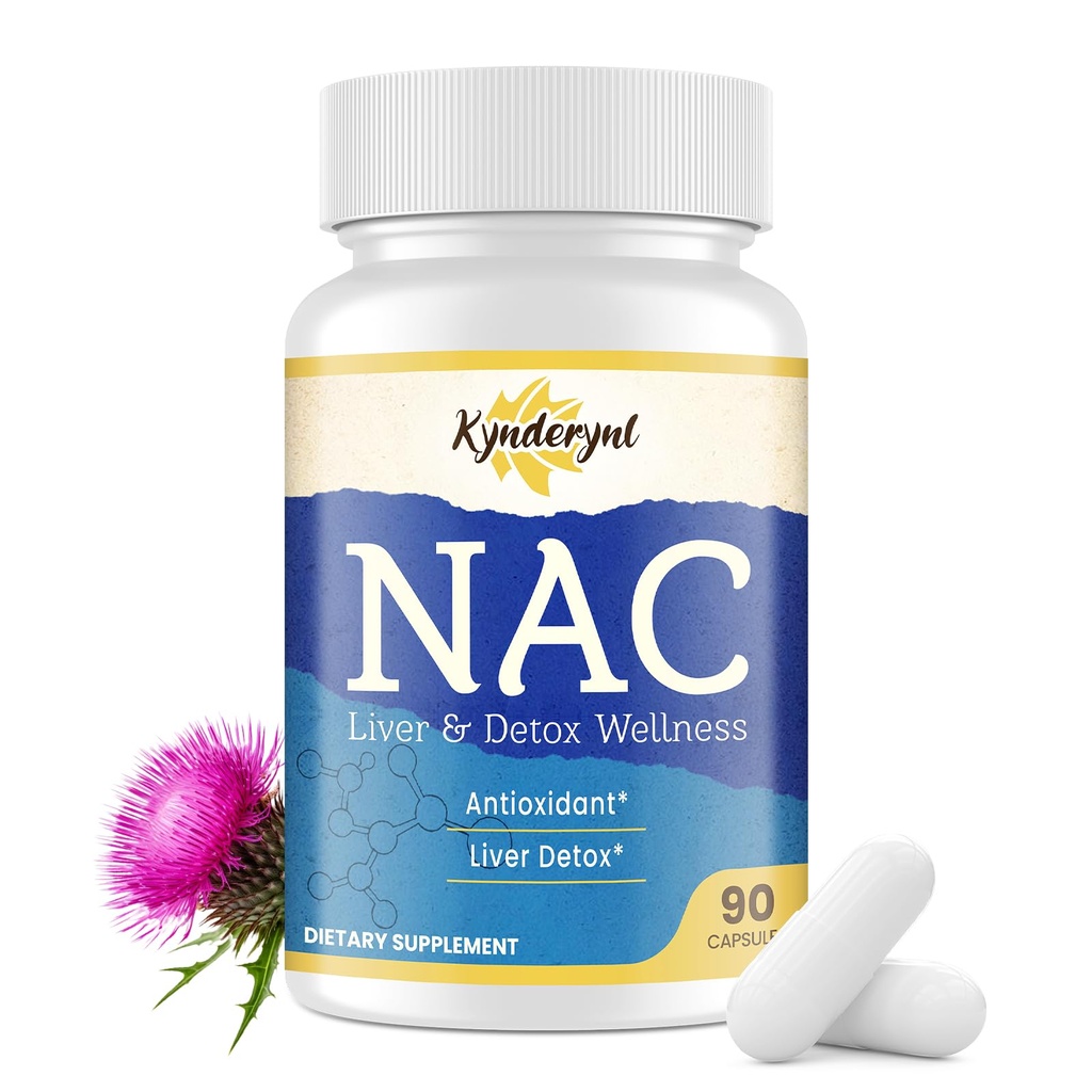 NAC サプリメント N-アセチル Cysteine | ハイドス NAC 1000mg 肝臓用 | N-Acetyl-L-Cysteine 乳酸菌・グルタチオン | NAC カプセル 90 カウントビーガン